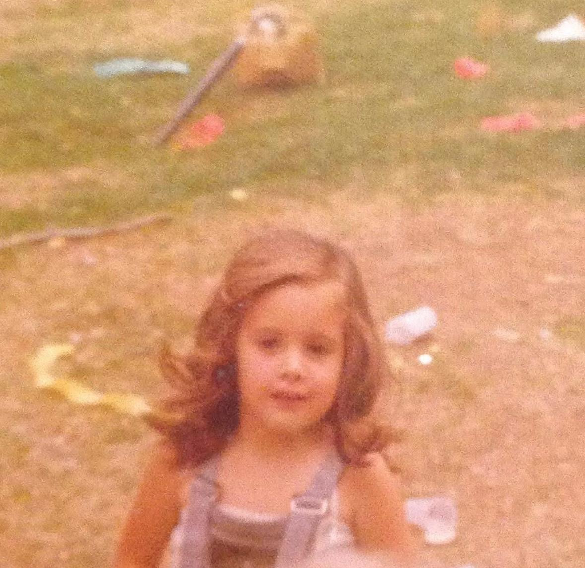 Marianna García en su infancia - Ciudad de México